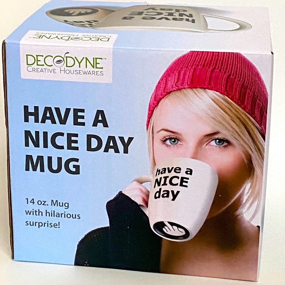 Have A Nice Day Funny Winter Mug